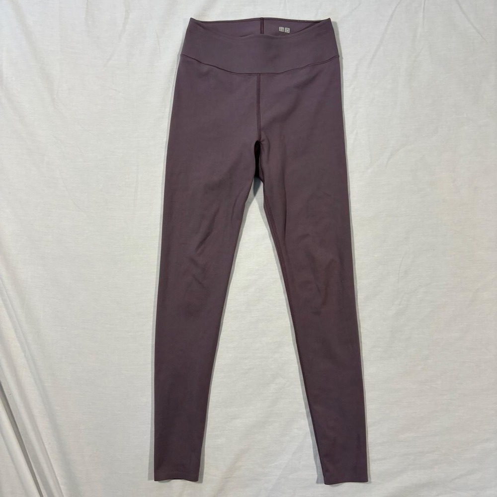 Uniqlo‎ grey purple high rise leggings size xs workout athletic